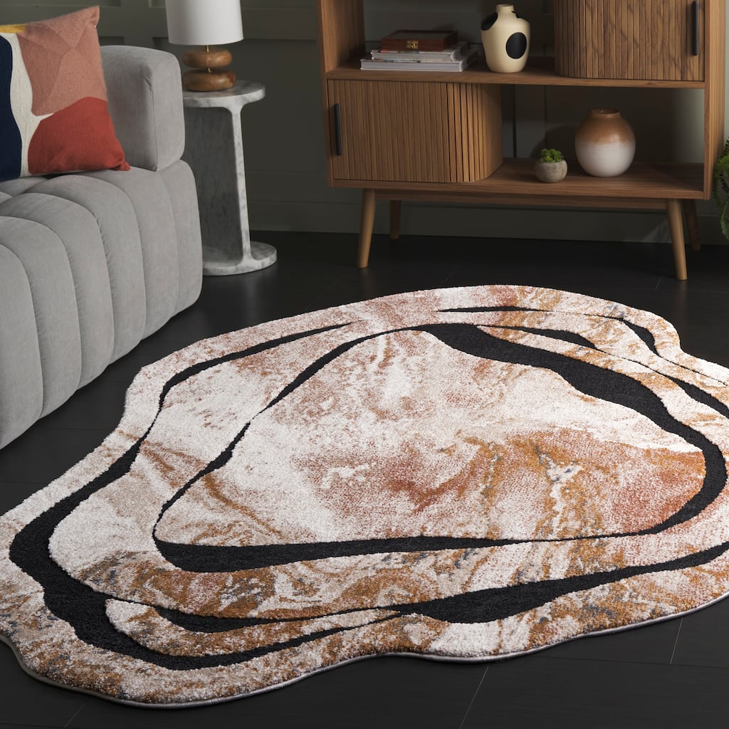 SAFAVIEH Contour Jessyca Modern Abstract Rug - 5'5" x 7'6"
