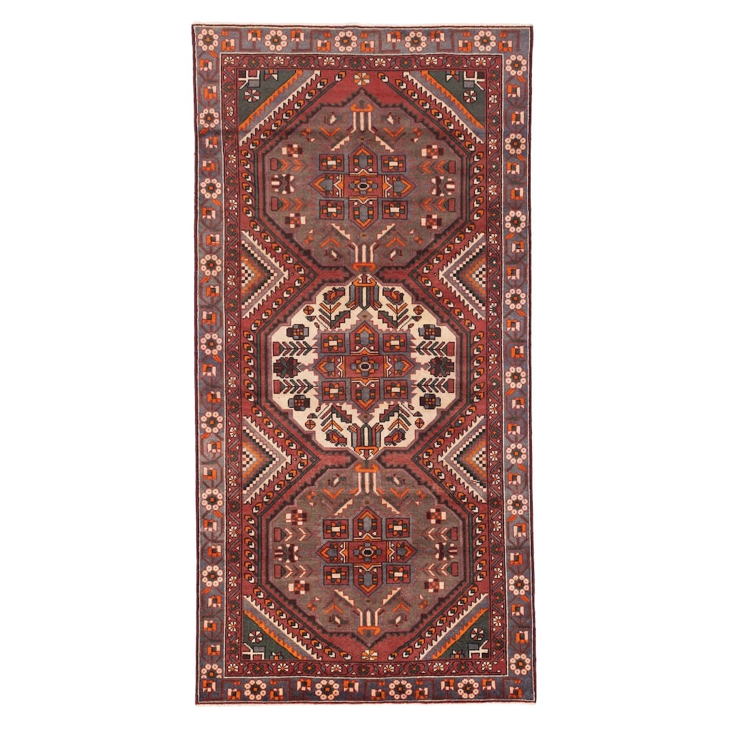 ECARPETGALLERY Hand-knotted Konya Anatolian Red Wool Rug - 4'8 x 9'6