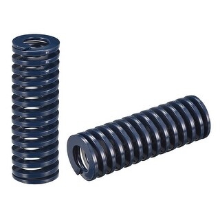 sourcing map Die Spring, 20mm OD 25mm Lungo 2pcs Spirale Stampaggio Leggero carico di compressione Die Springs per stampante 3D Parte Elettrica