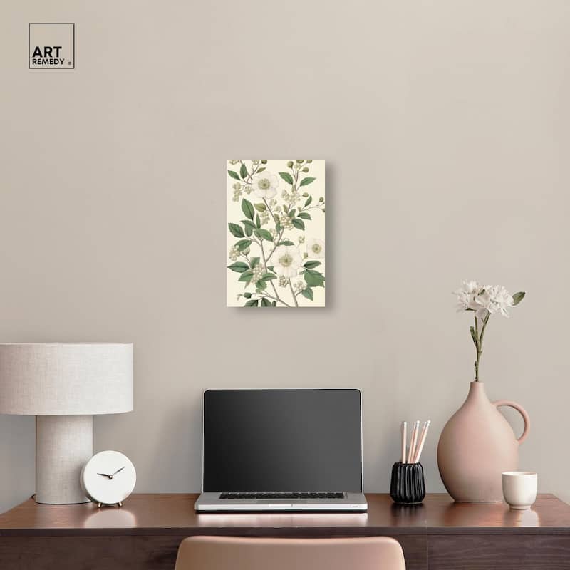 White Cherokee I Canvas by Art Remedy, Gallery Wrapped
