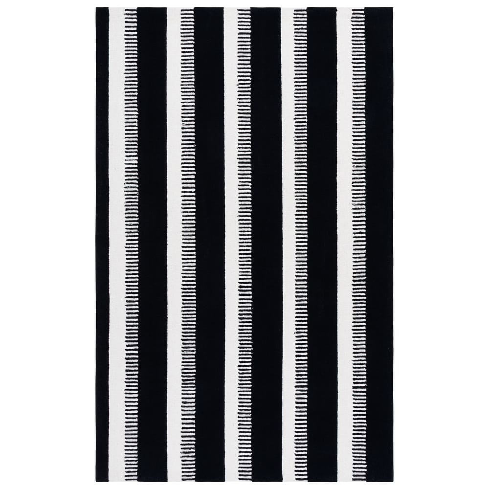 SAFAVIEH Handmade Genre Hilbjorg Modern Striped Wool Rug