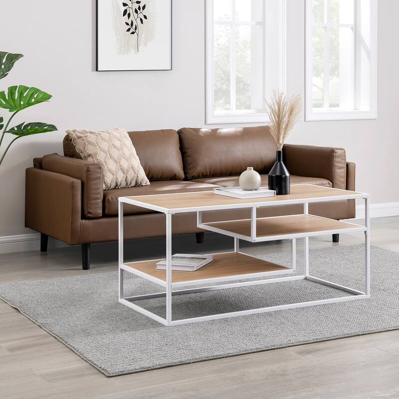 Middlebrook Designs Modern 2-Tier Coffee Table