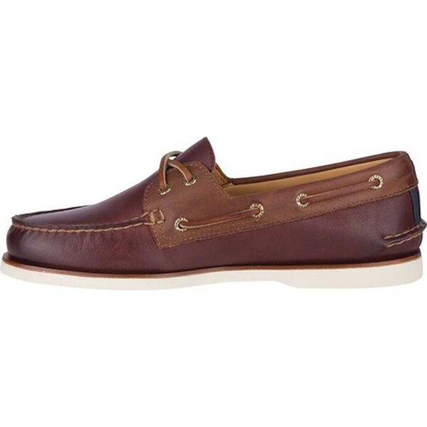 burgundy sperrys