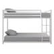 preview thumbnail 28 of 29, Avenue Greene Macie Metal Twin over Twin Bunk Bed