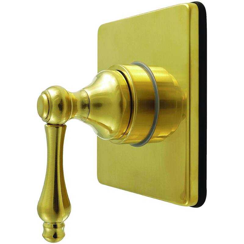 Kingston Brass KS404.AL Restoration Single Handle 6 Function Diverter - Brushed Brass