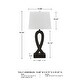 preview thumbnail 5 of 8, Signature Design by Ashley Markellton Black Table Lamp (Set of 2) - 14"W x 9"D x 29"H