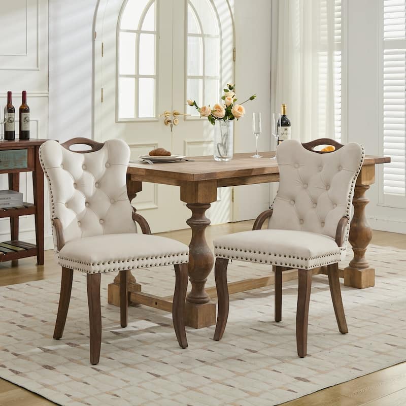Upholstery Dining Chairs Set of 2
