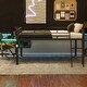 preview thumbnail 6 of 6, Gaming mid loft bed with desk, LED, Full, Black
