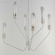 preview thumbnail 6 of 5, Maxim 16176 Regent 6 Light 36" Wide LED Abstract Chandelier