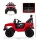 preview thumbnail 3 of 12, Electric 12V Kids Ride On Truck with Remote Control, Adjustable Speed, LED Lights, Spring Suspension, for Ages 3-6