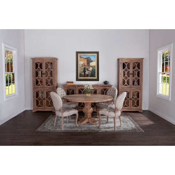 World interiors pengrove antique oak round dining table hotsell