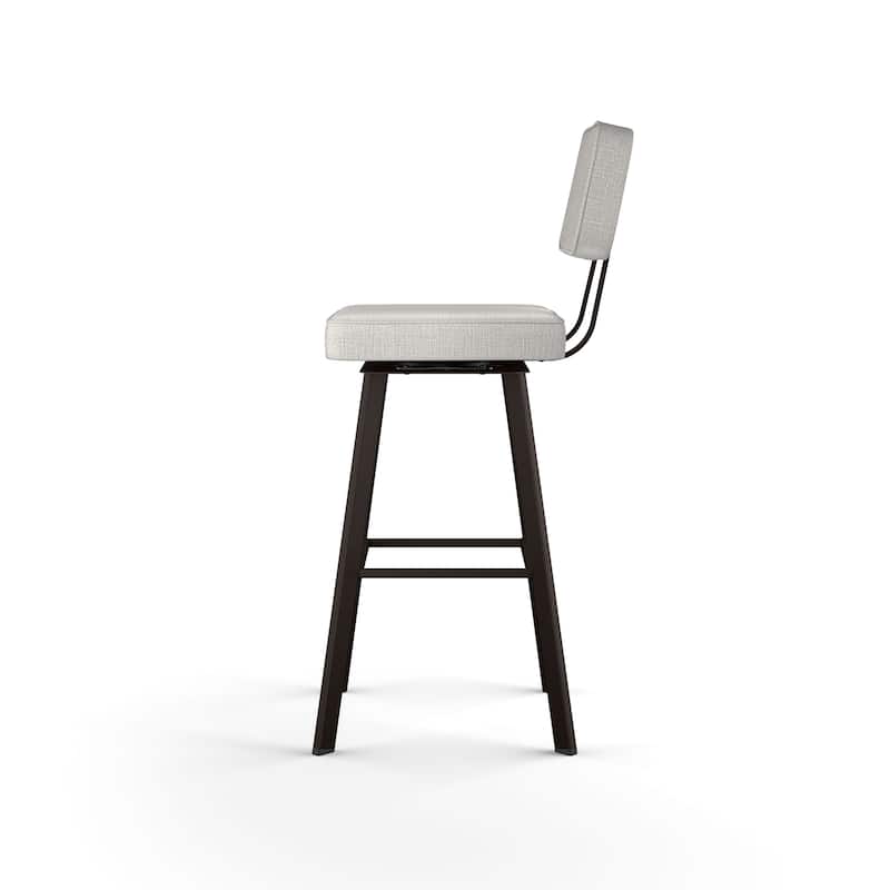 Amisco Clarkson Swivel Counter Stool