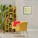 preview thumbnail 2 of 8, Stupell Golden Blooms Symmetry Canvas Wall Art Design By Michelle Ingari Designs