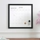 preview thumbnail 24 of 34, Martha Stewart Dry Erase Magnetic Monthly Calendar and with Woodgrain Frame