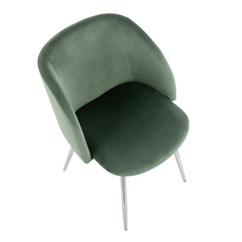 Silver Orchid Harding Upholstered Dining Chairs (Set of 2)