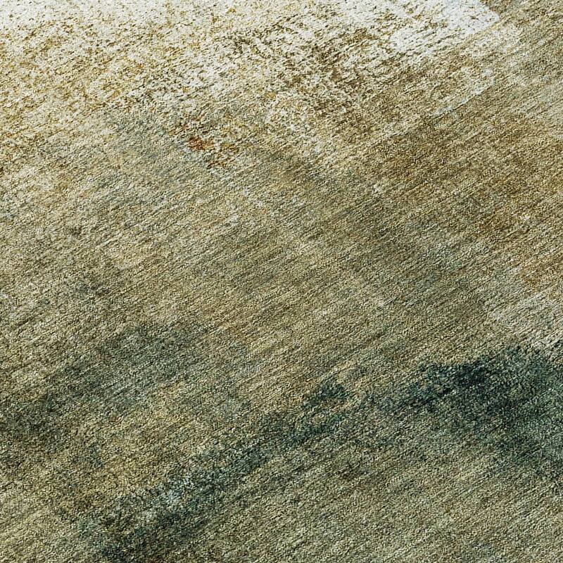 Machine Washable Indoor/ Outdoor Chantille Solid Ombre Rug