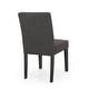 preview thumbnail 79 of 96, Kuna Contemporary Upholstered Dining Chair (Set of 2) by Christopher Knight Home