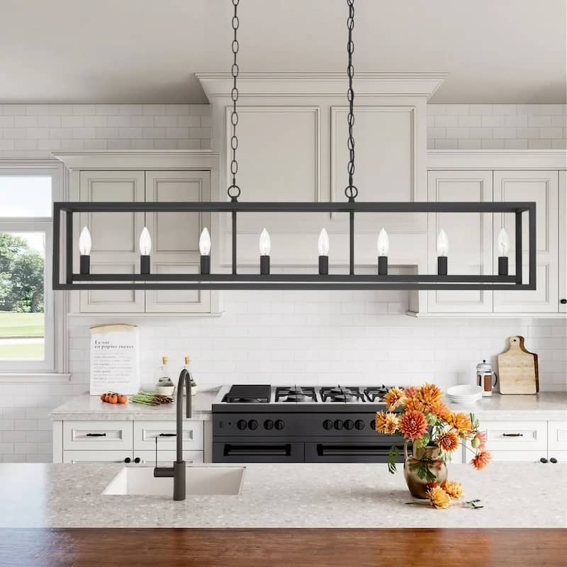 Allegray Kitchen Island Pendant Lights Linear Chandelier -UL Certified