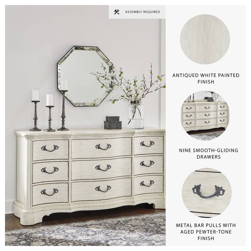 Signature Design by Ashley Arlendyne Antique White Dresser