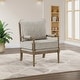 preview thumbnail 27 of 41, Fletcher Spindle Chair in Fabric with Brushed Charcoal Finish Fog