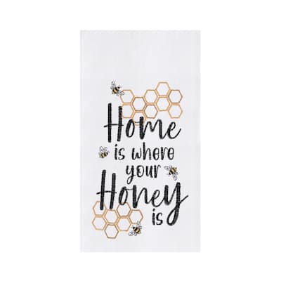 Home Is Where Your Honey Is Kitchen Towel