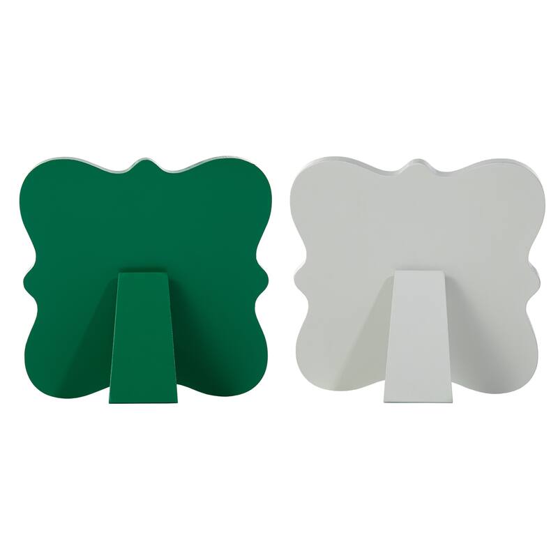 Glitzhome Set of 2 St. Patrick's Wooden Table Signs Decor