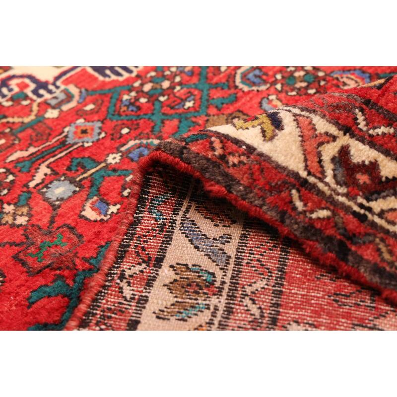 ECARPETGALLERY Hand-knotted Andelz Red Wool Rug - 2'8 x 9'6