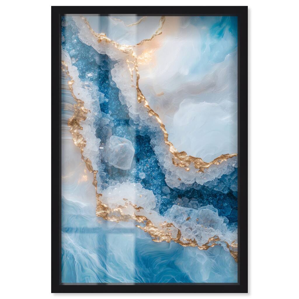 Molten Topaz I Shadowbox by Art Remedy