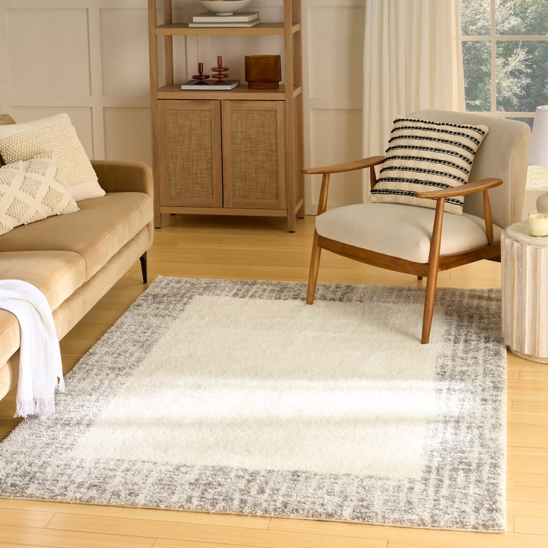 Nourison Pacific Shag Indoor only Solid Area Rug