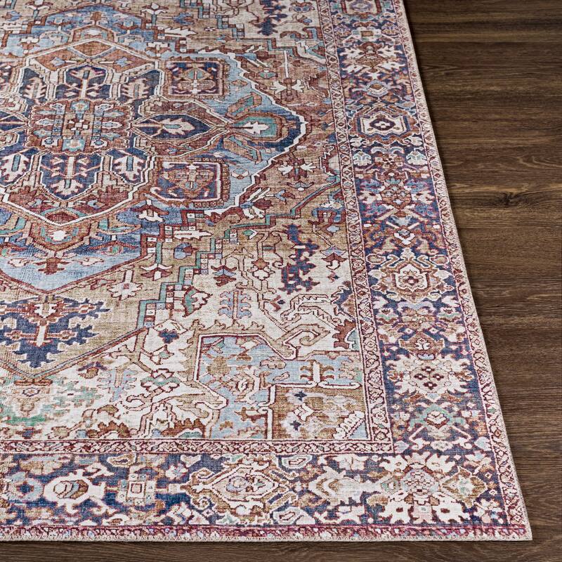 Artistic Weavers Adenia Vintage Medallion Printed Area Rug