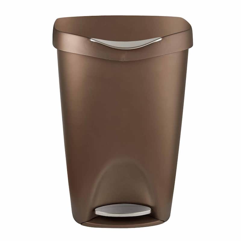 Umbra Brim 13 Gallon Plastic Trash Can