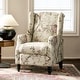 preview thumbnail 10 of 10, Damaris Mid-Century Modern Manual Pushback Recliner with Wingback Design by HULALA HOME