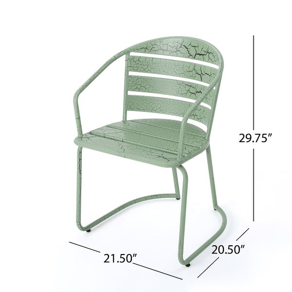 dimension image slide 0 of 9, Santa Monica Outdoor 3-Piece Bistro Set by Christopher Knight Home