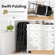 preview thumbnail 4 of 6, Gymax 6PCS Folding Chairs w/ Metal Frame PVC Leather Stackable Chairs