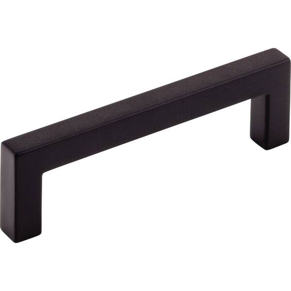 Top Knobs M1162 Square 3 3 4 Center To Center Handle Cabinet Pull Flat Black Overstock 13186052