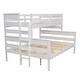 preview thumbnail 25 of 31, Detachable Design Wood Twin XL over Queen Bunk Bed with Ladder,Multifunctional Bunk Bed