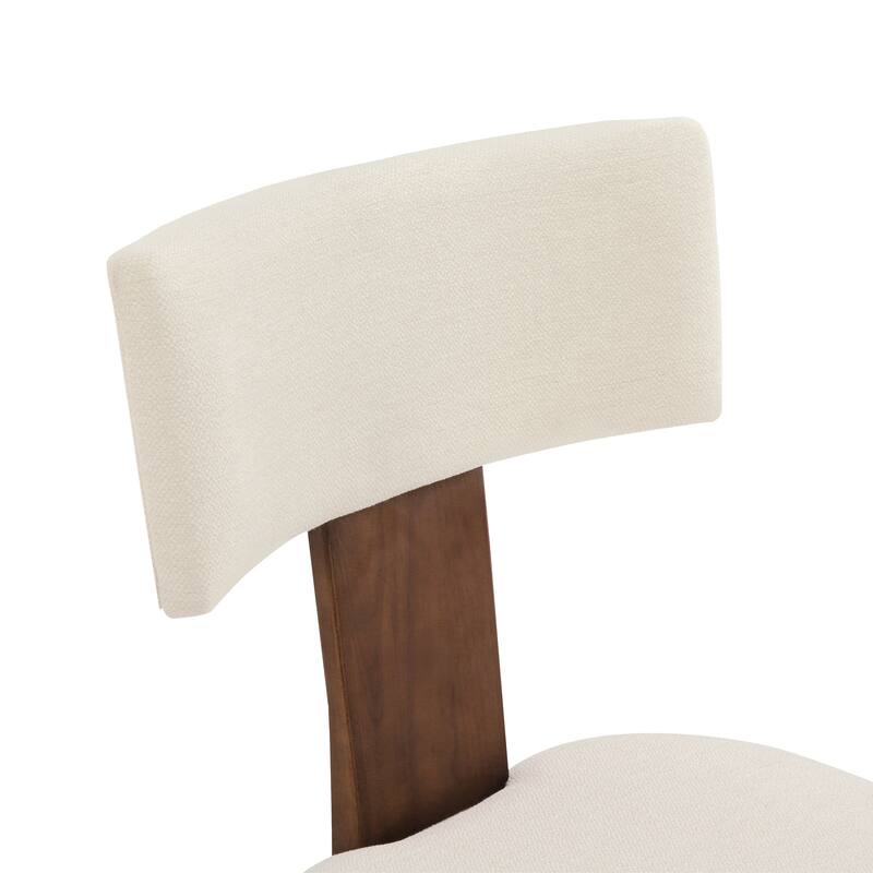 Solid Wood (2/4/6-Piece Set) Upholstered Dining Chairs - 19.1"D x 19.4"W x 33.6"H