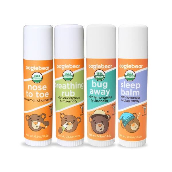 slide 2 of 5, oogiebear 4pk balm collection - Multi