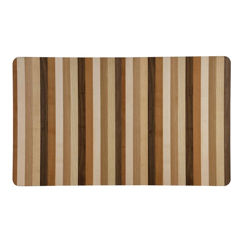 Fargo DT4 Extendable Multi-Colored Tonal Striped Dining Table