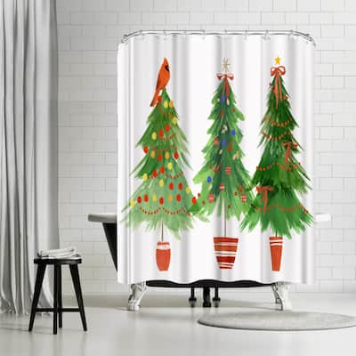 Bright And Cheerful By PI Holiday Collection - Shower Curtain