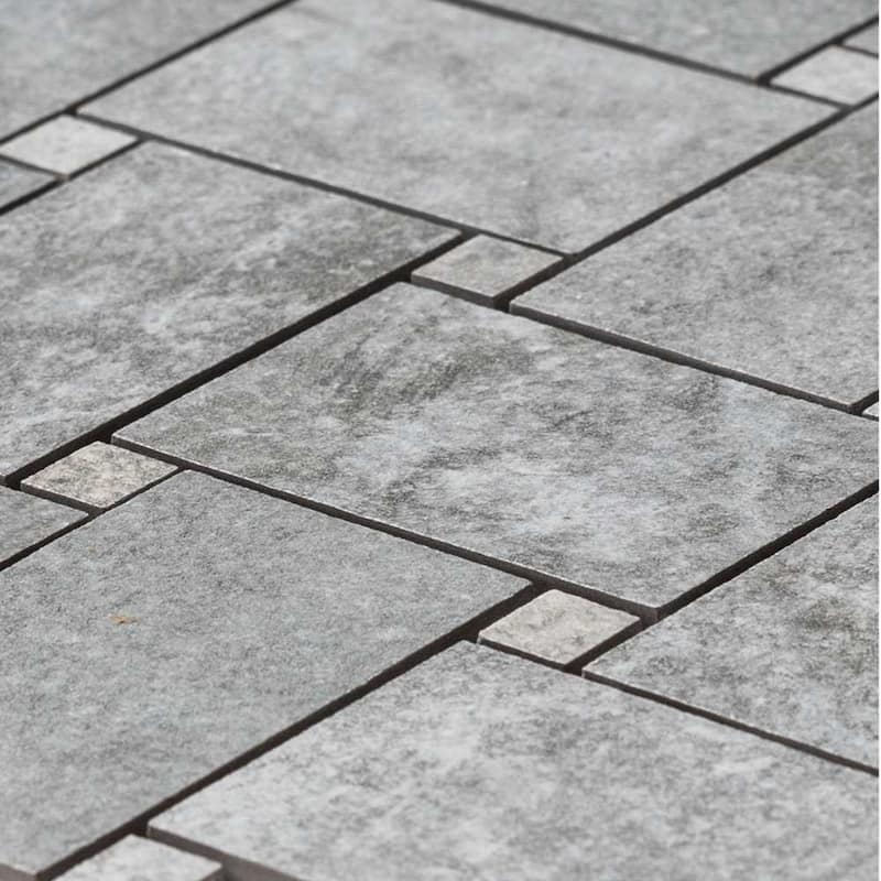 The Wilds 2x4 Matte Stone Look Porcelain Mosaic Tile - Floor, Wall, Backsplash