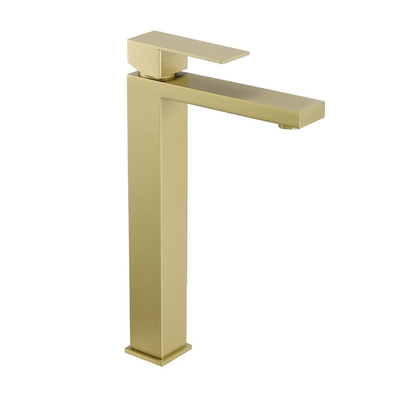 Topcraft Stainless Steel Single Handle Bathroom Sink Faucet