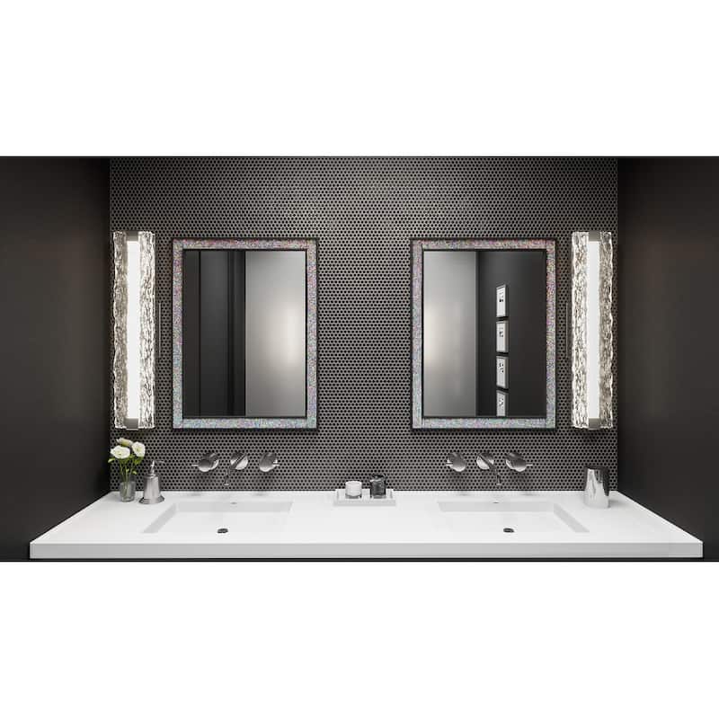 Winter LED Bathroom Vanity Light in Polished Chrome
