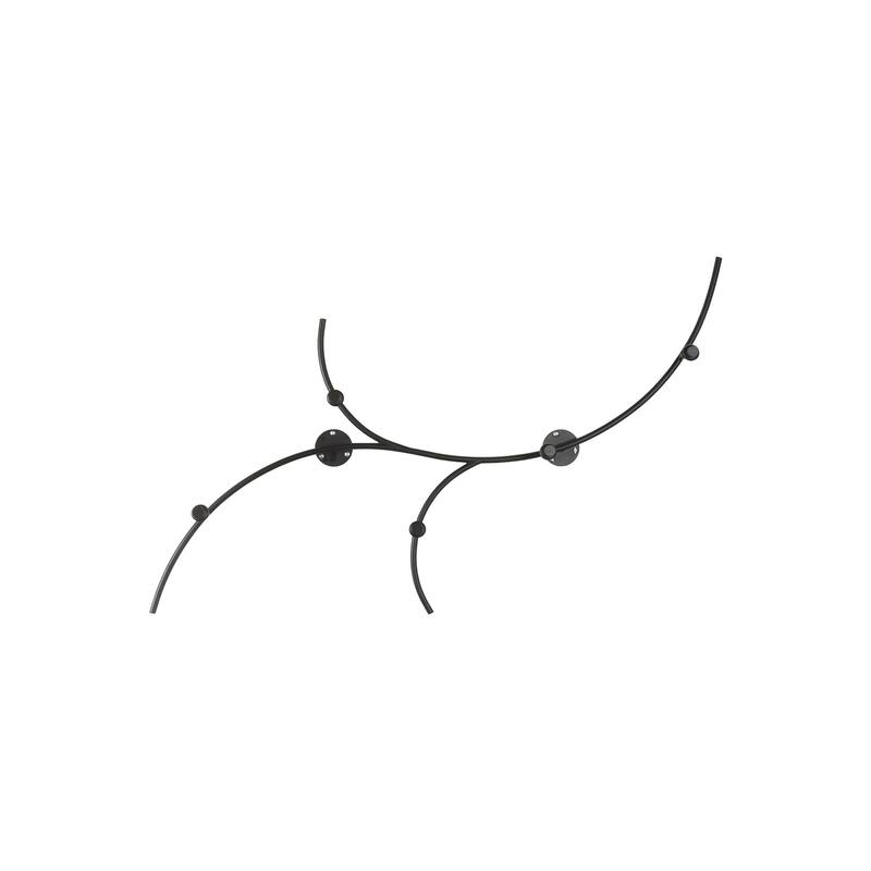 5Plate Fiore Bloom Art Glass Wall Décor