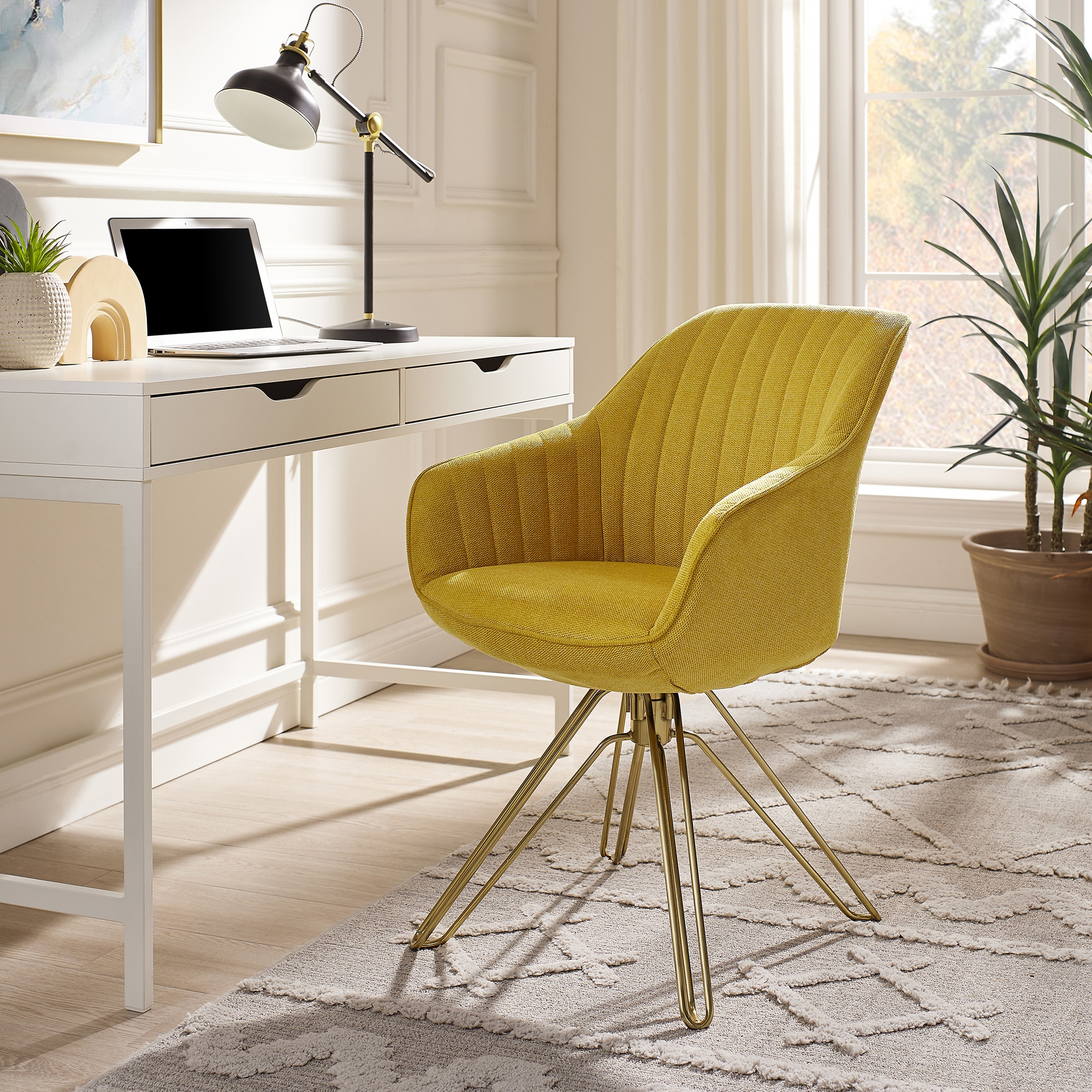 Mustard shop task chair