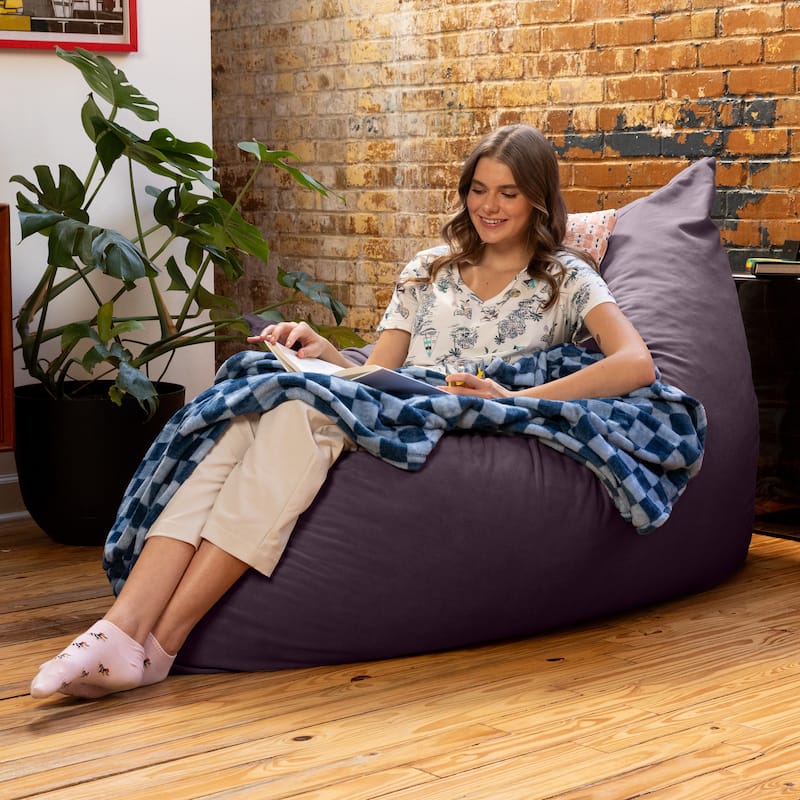 Jaxx Pillow Saxx 5.5-Foot Bean Bag Giant Floor Pillow