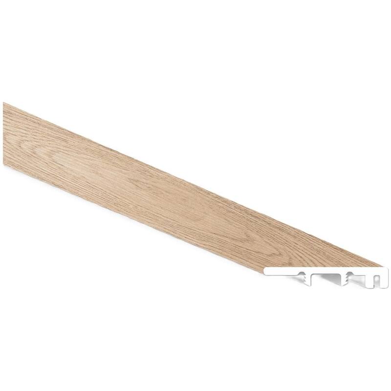 Ackland AKVTV-EC-1 Ackland Vinyl Trims 94" x 2" Vinyl Glue Down or - Parchment Pavilion