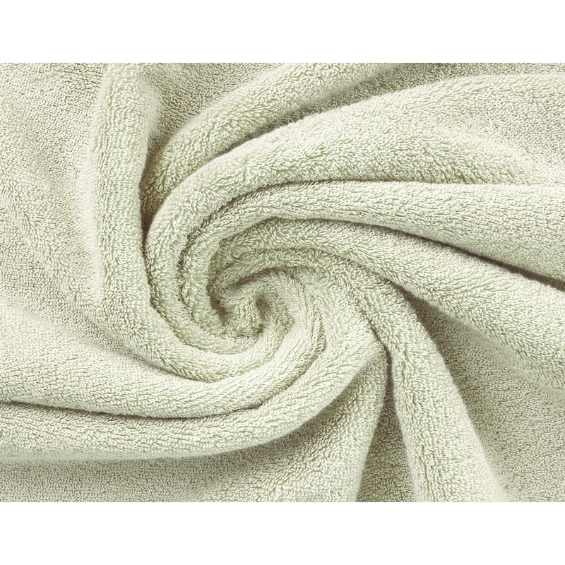 Delara Organic Cotton Luxuriously Plush Washcloths Pack of 6 |GOTS & OEKO-TEX Certified |650 GSM Long Staple | Quick Dry & Soft