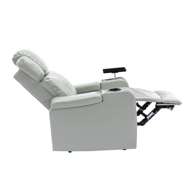PU Leather Power Recliner Individual Seat