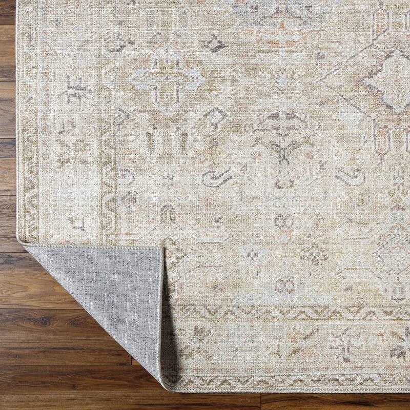 Livabliss Marlene Transitional Medallion Area Rug